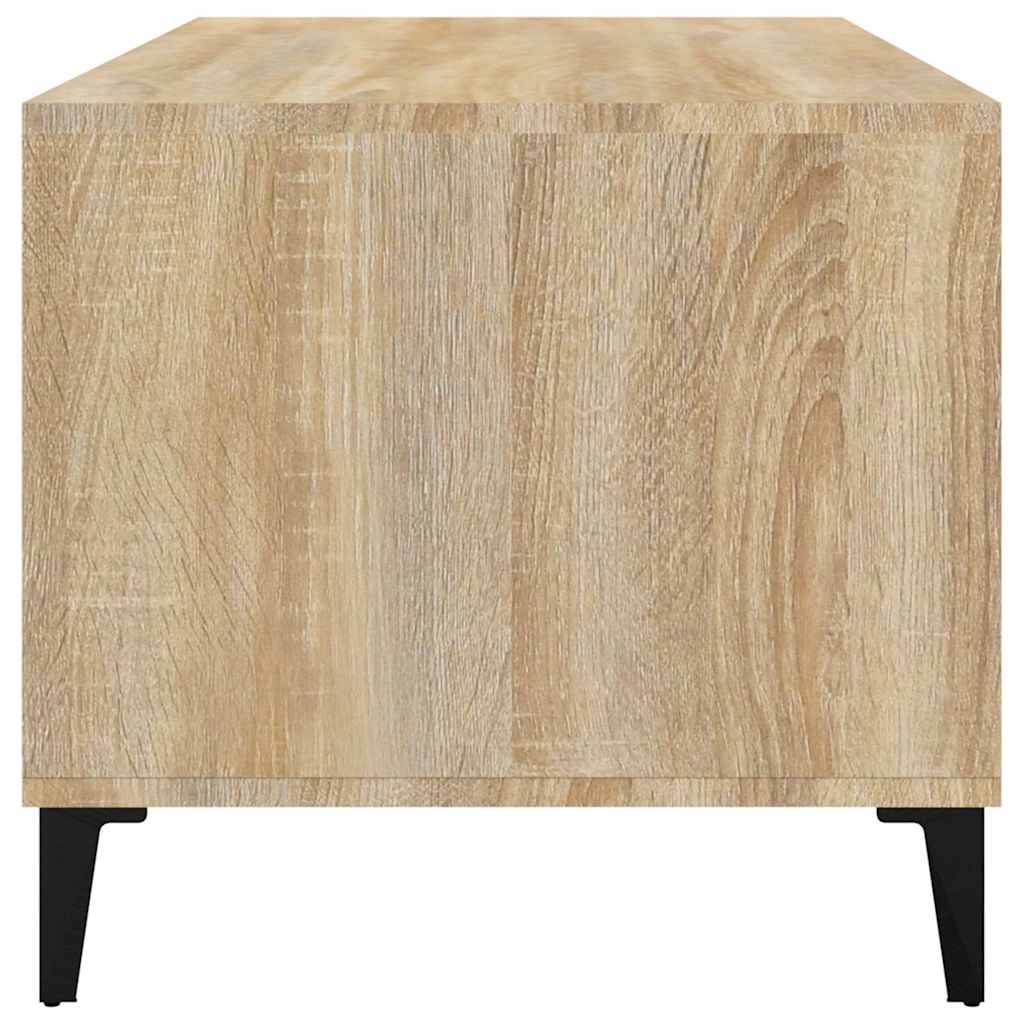 Coffee Table Sonoma Oak 90x49x45 cm Engineered Wood