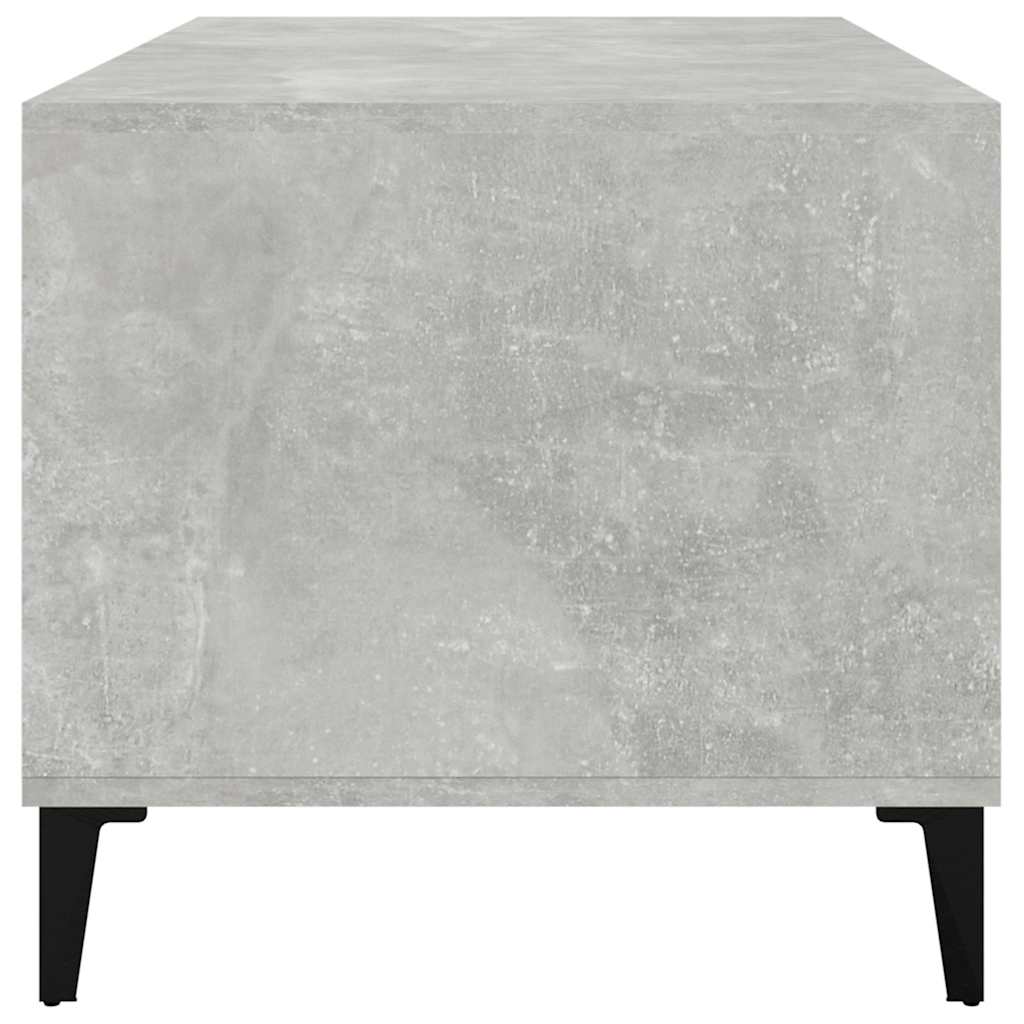 Coffee Table Concrete Grey 90x49x45 cm Engineered Wood