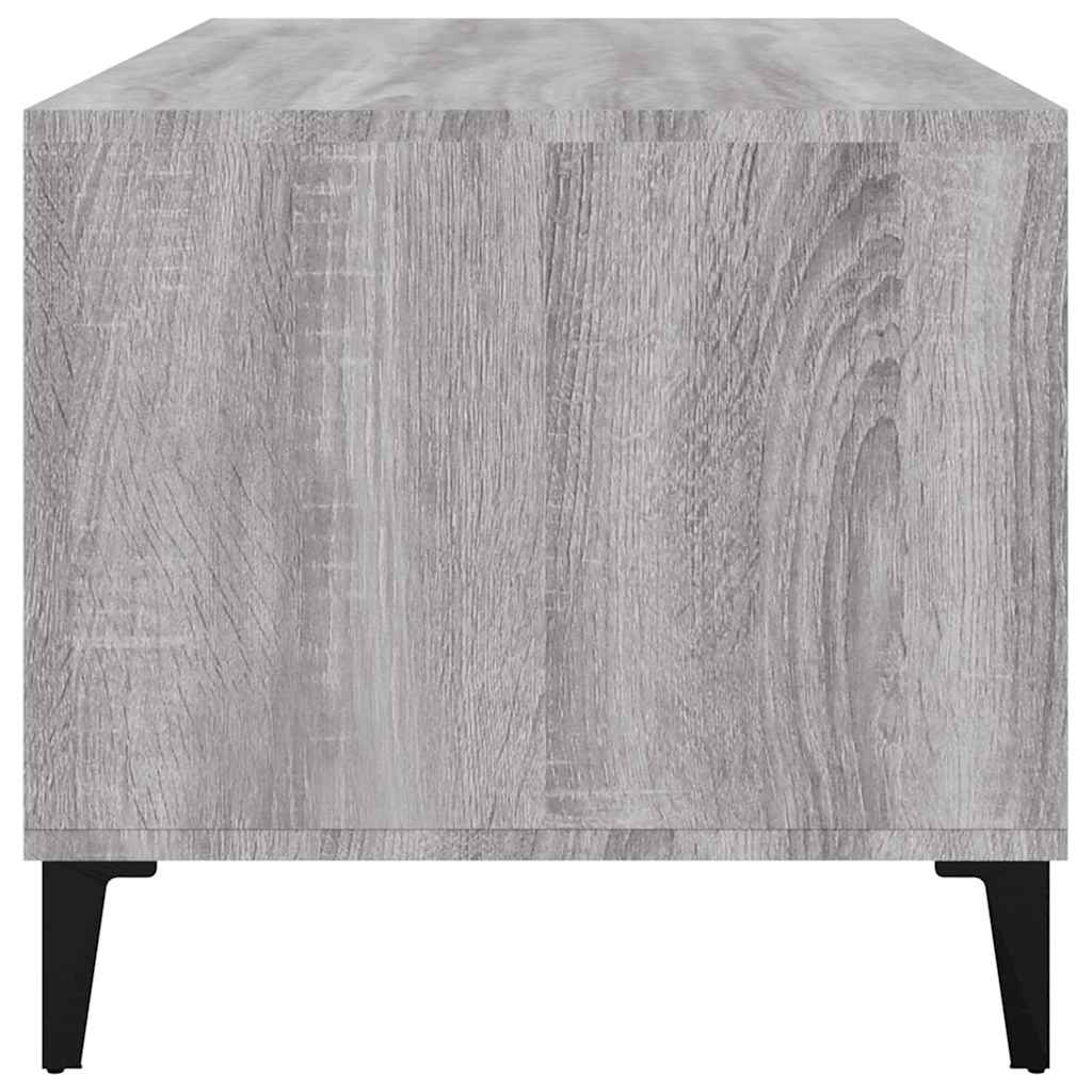 Coffee Table Grey Sonoma 90x49x45 cm Engineered Wood