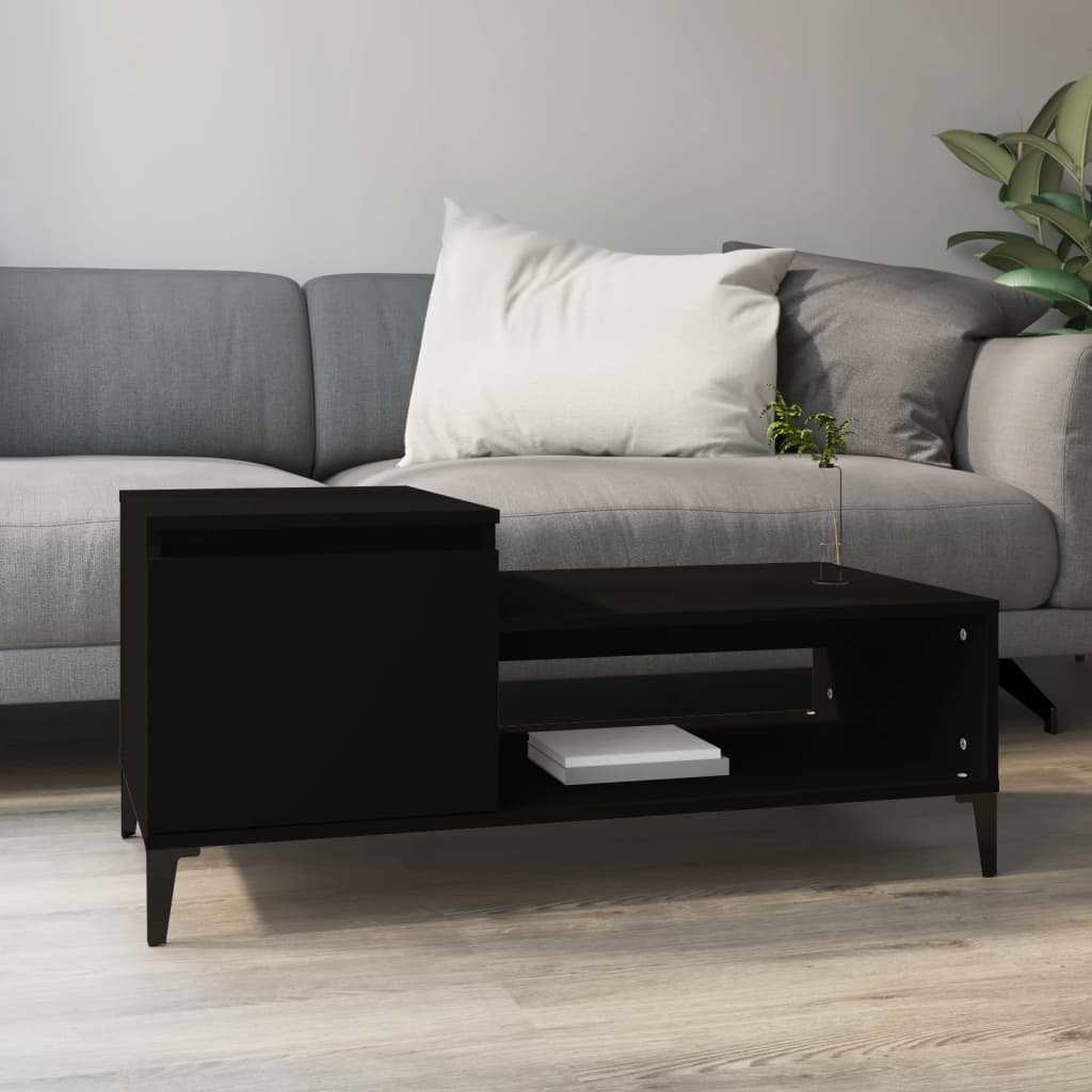 Coffee Table | Black | Engineered wood, Metal | Medium | Coffee Table