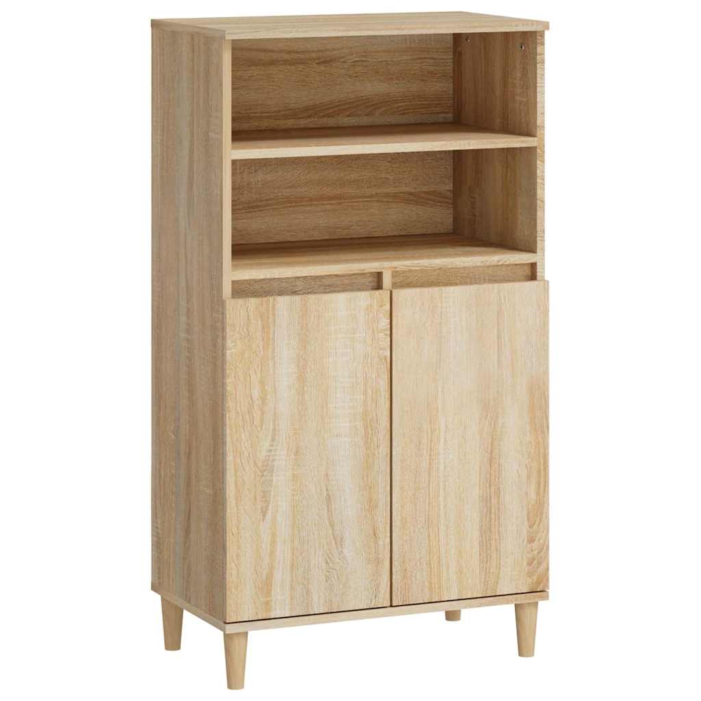 Highboard Sonoma Oak 60x36x110 cm Engineered Wood