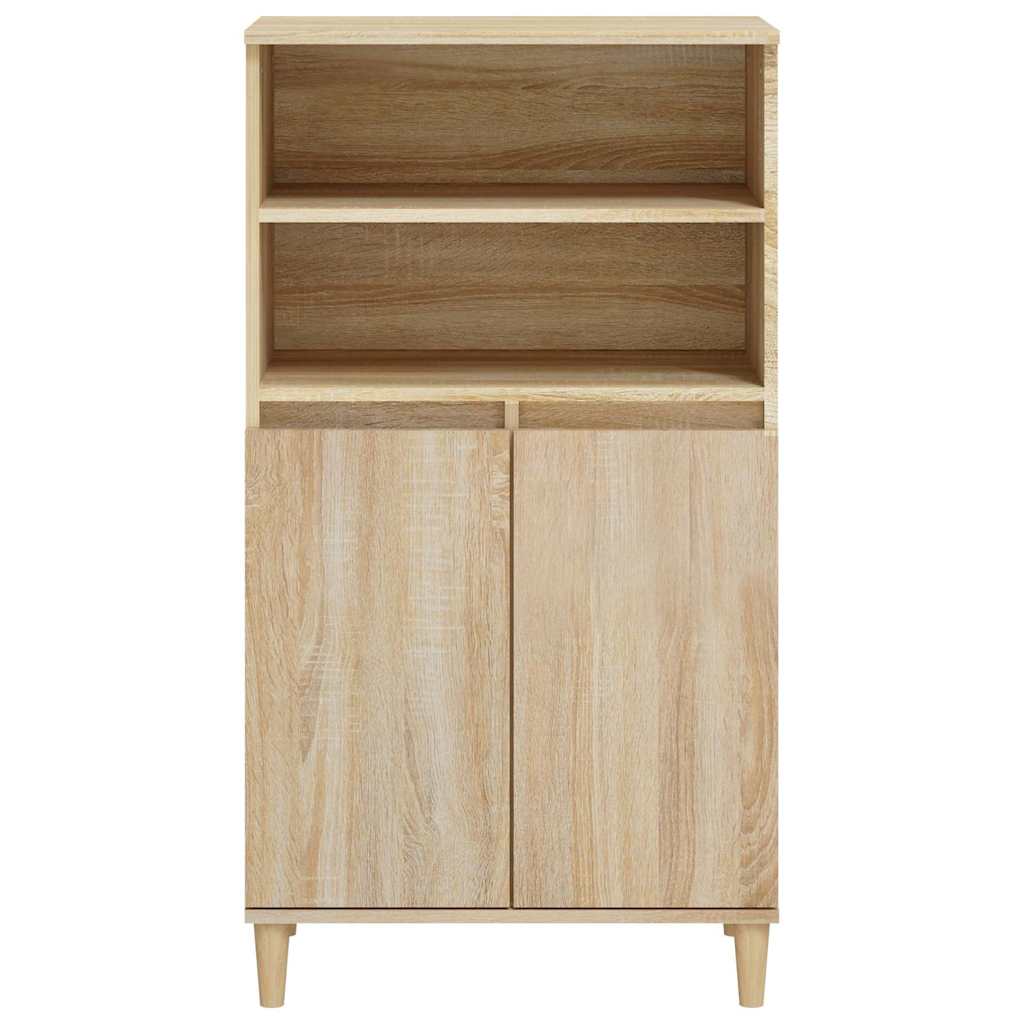 Highboard Sonoma Oak 60x36x110 cm Engineered Wood