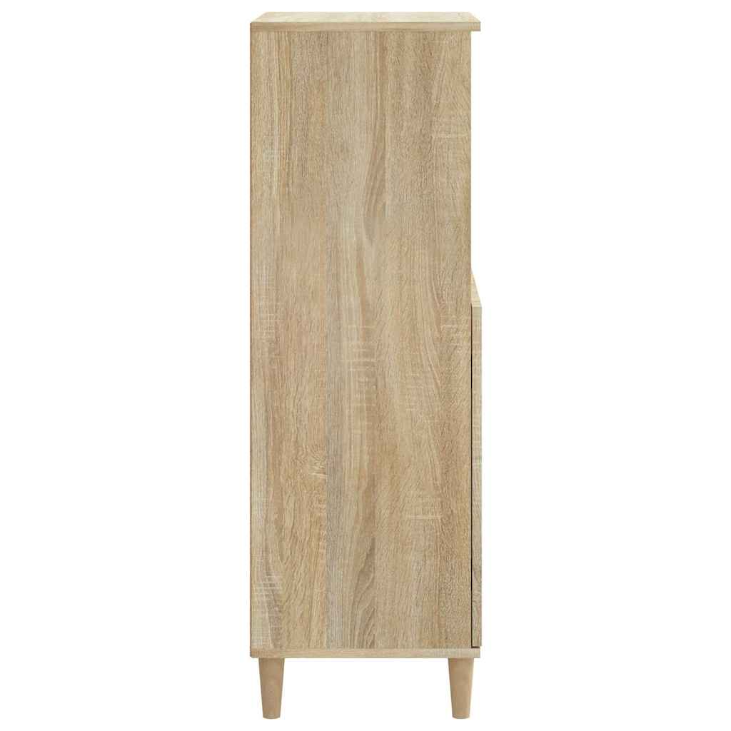Highboard Sonoma Oak 60x36x110 cm Engineered Wood