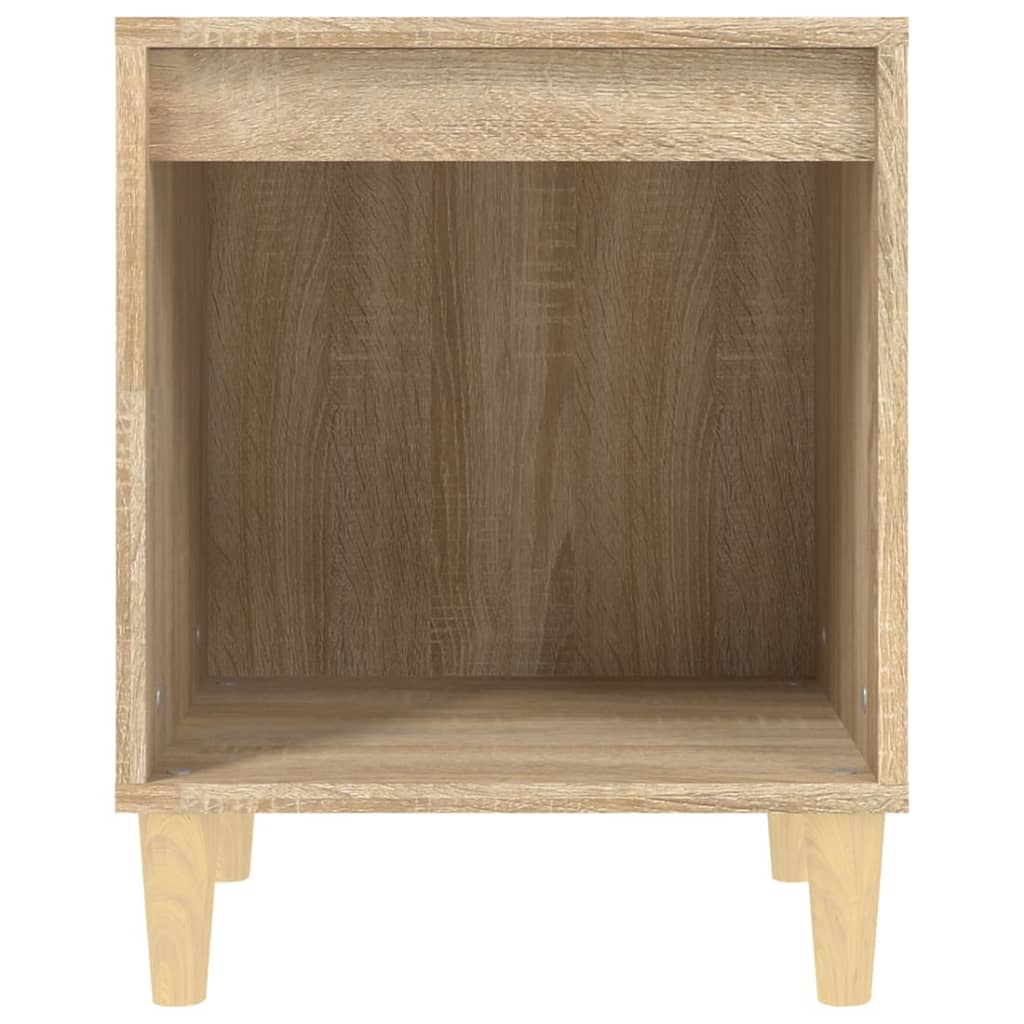 vidaXL Bedside Cabinet Sonoma Oak 40x35x50 cm