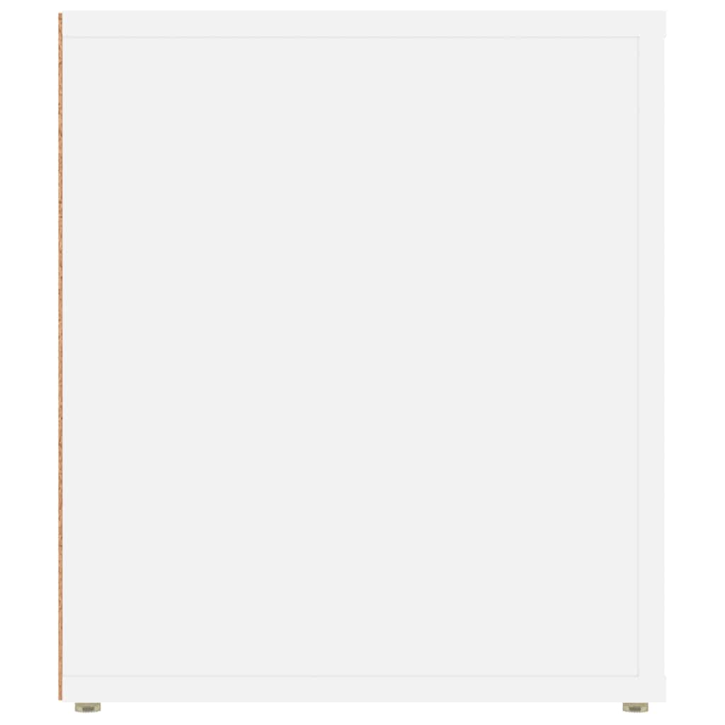 TV Cabinet White 100x35x40 cm Engineered Wood