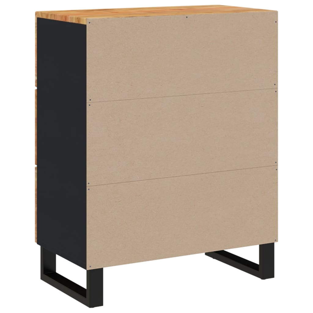 Sideboards 2 pcs 60x33x75 cm Solid Wood Acacia