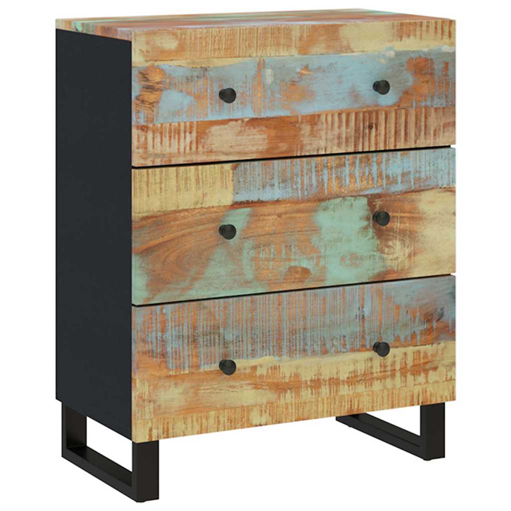 Sideboards 2 pcs 60x33x75 cm Solid Wood Reclaimed