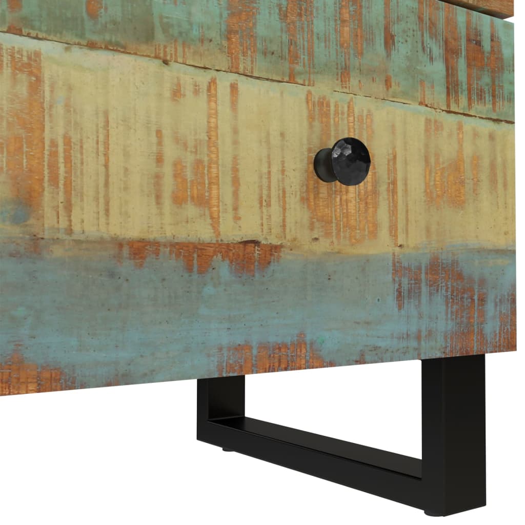 vidaXL Sideboards 2 pcs 60x33x75 cm Solid Wood Reclaimed