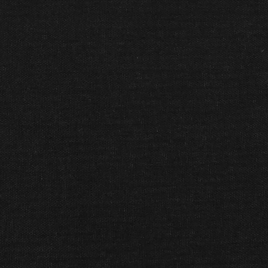 Box Spring Bed Frame Black Double Fabric (UK/IE/FI/NO only)