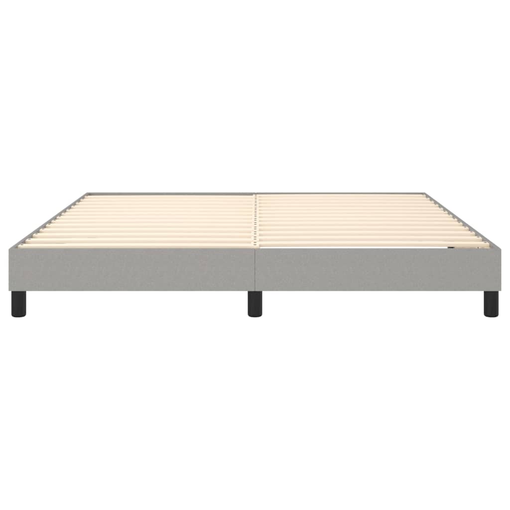 vidaXL Bed Frame without Mattress Light Grey Super King Fabric (UK/IE/FI/NO only)