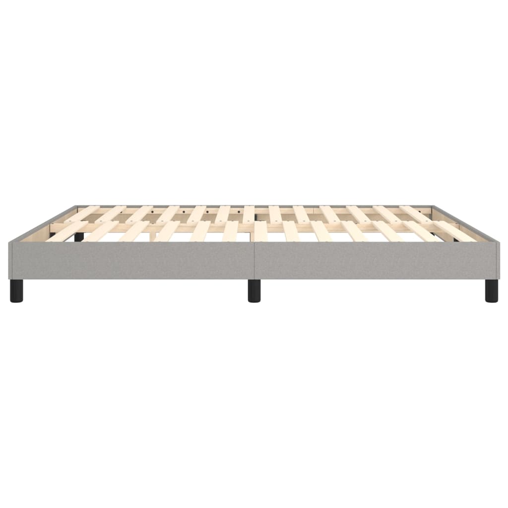 vidaXL Bed Frame without Mattress Light Grey Super King Fabric (UK/IE/FI/NO only)