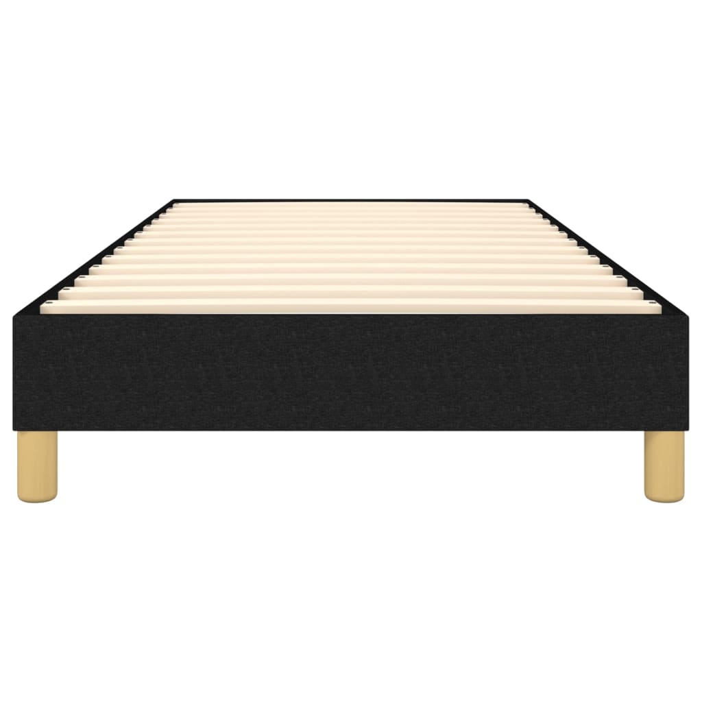 Box Spring Bed Frame Black Single Fabric (UK/IE/FI/NO only)