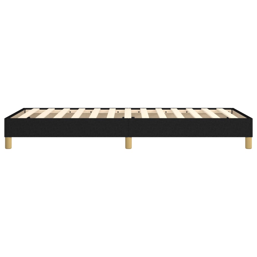 Box Spring Bed Frame Black Single Fabric (UK/IE/FI/NO only)