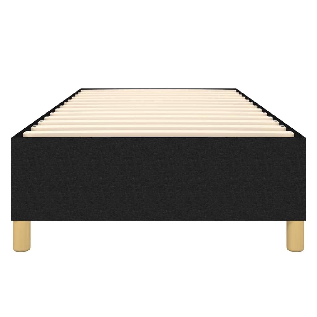 Box Spring Bed Frame Black Single Fabric (UK/IE/FI/NO only)