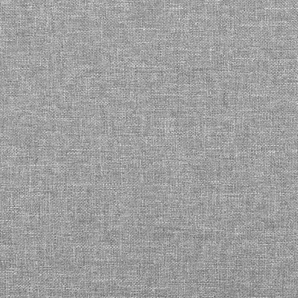 Box Spring Bed Frame Light Grey Super King Fabric (UK/IE/FI/NO only)
