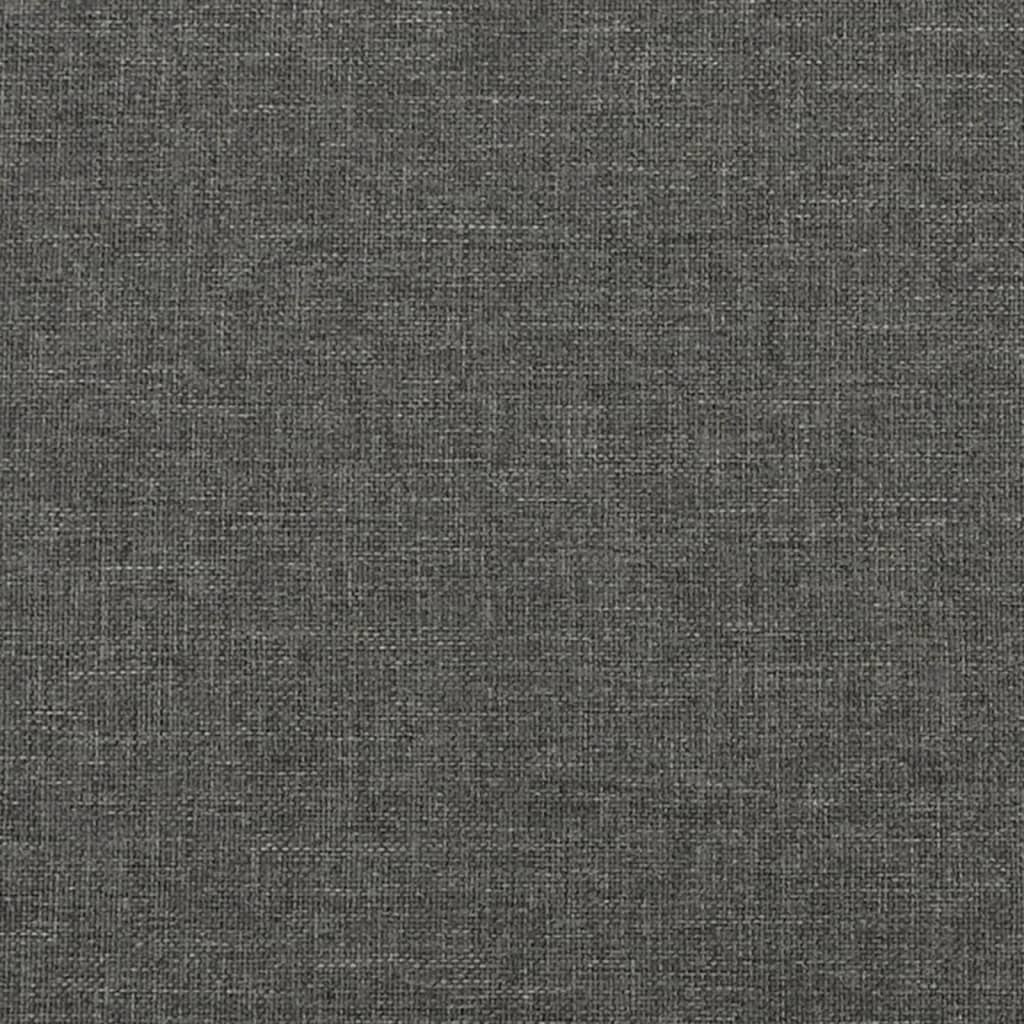 Box Spring Bed Frame Dark Grey Super King Fabric (UK/IE/FI/NO only)