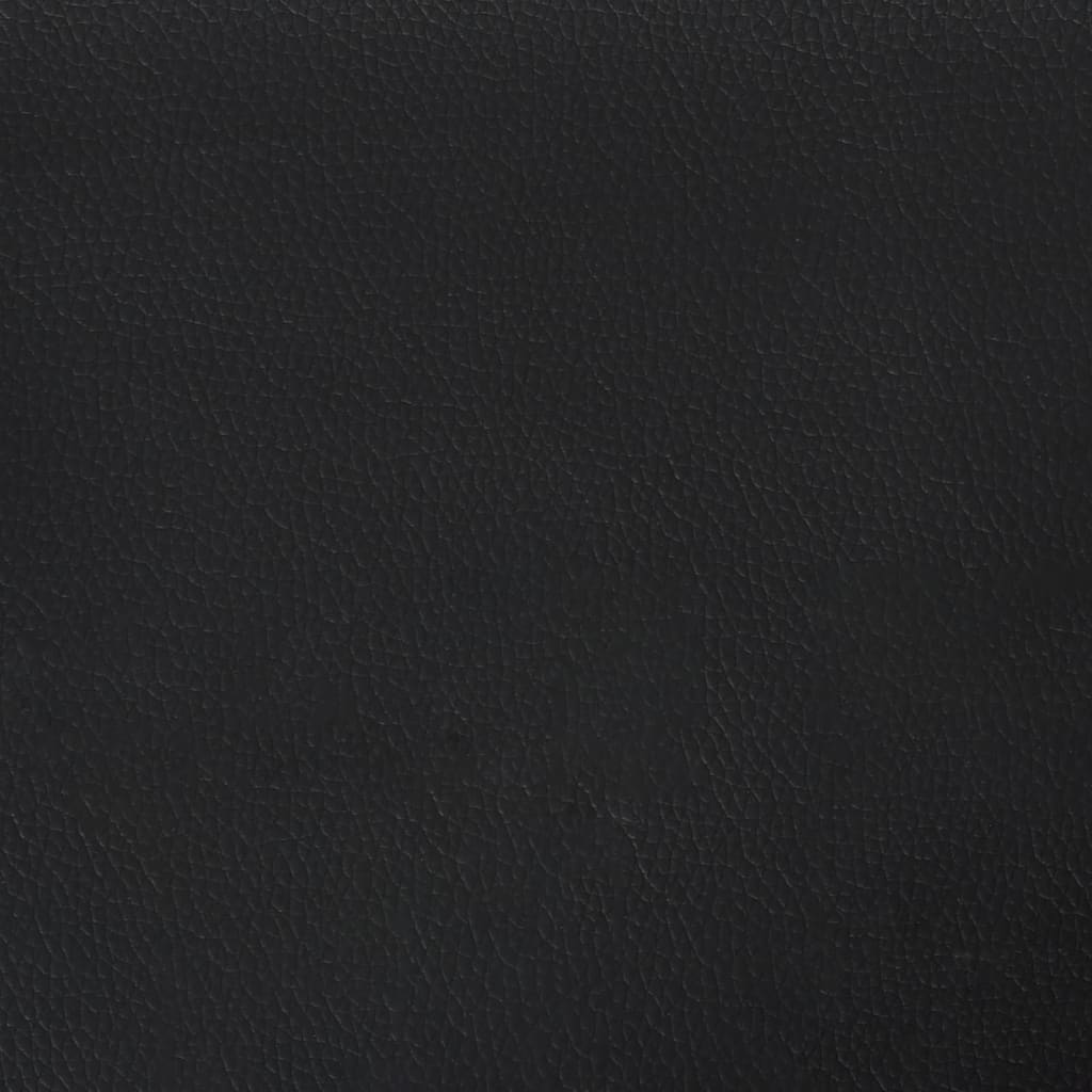 Box Spring Bed Frame Black Single Faux Leather (UK/IE/FI/NO only)