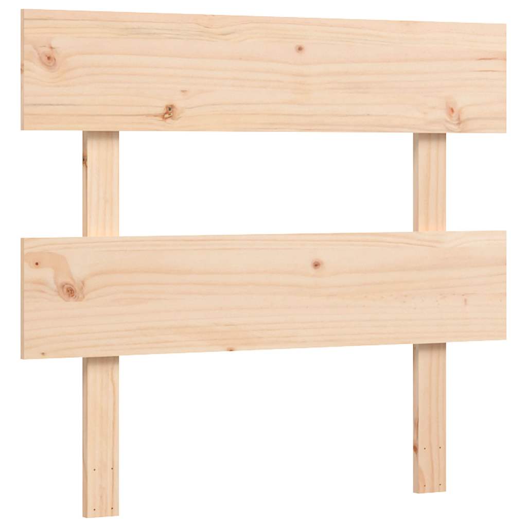 Senior Bed without Mattress Single Solid Wood