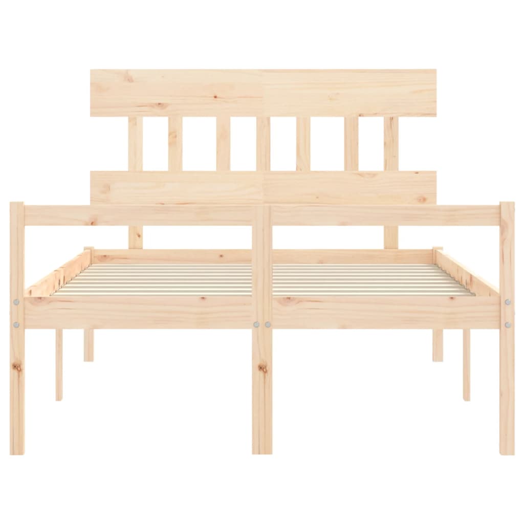 Senior Bed without Mattress Small Double Solid Wood