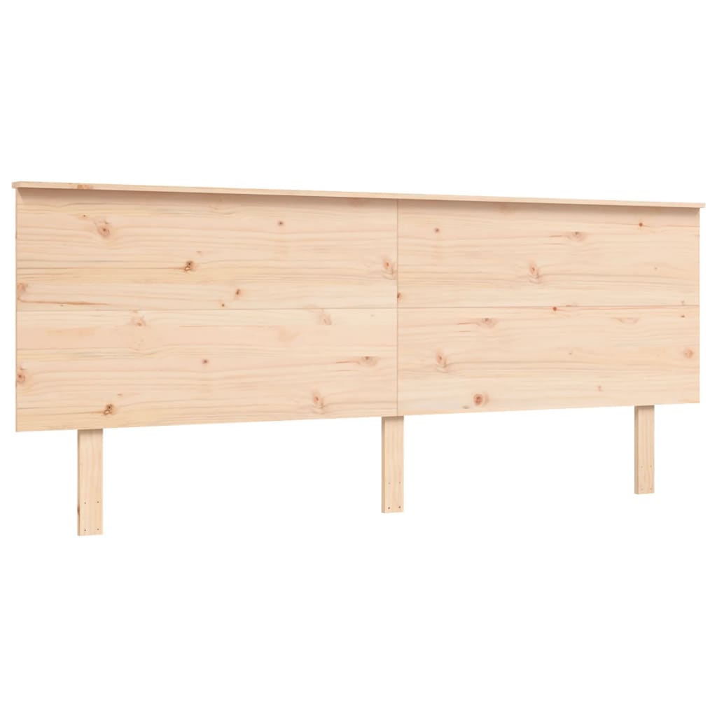 Senior Bed without Mattress 200x200 cm Solid Wood