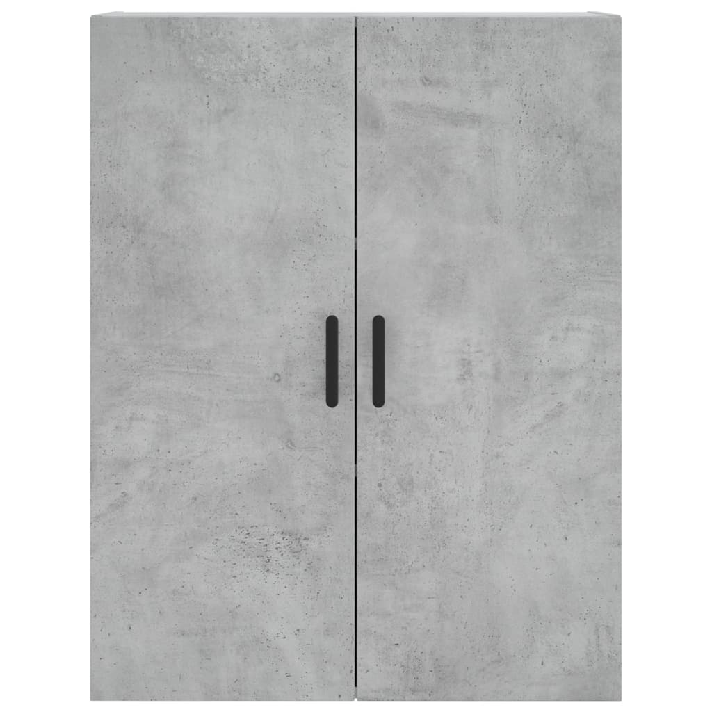 vidaXL Wall Mounted Cabinets 2 pcs Concrete Grey 69.5x34x90 cm