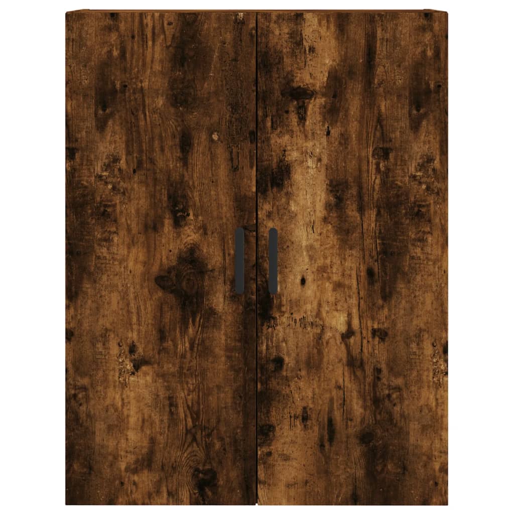 Wall Mounted Cabinets 2 pcs Smoked Oak 69,5x34x90 cm