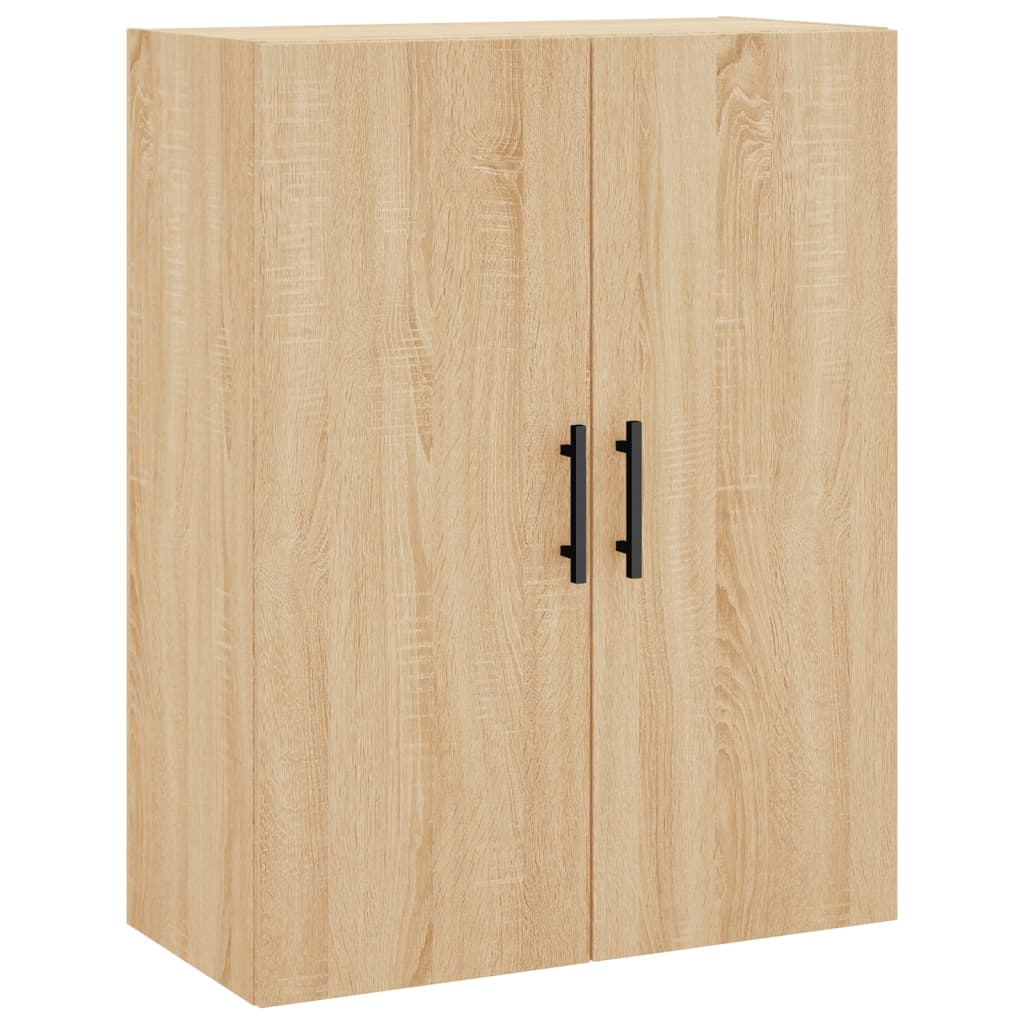 Wall Mounted Cabinets 2 pcs Sonoma Oak 69,5x34x90 cm