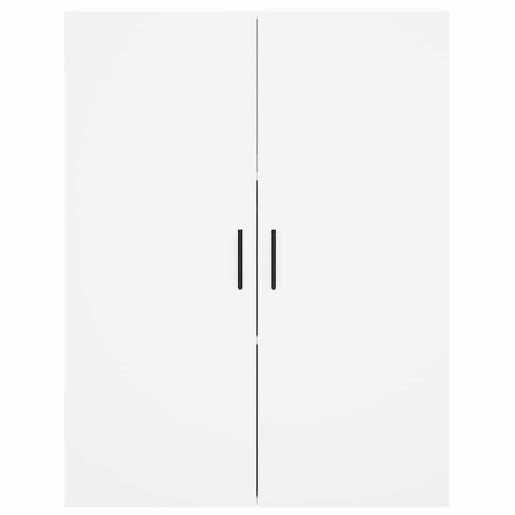 Highboard White 69.5x34x180 cm Engineered Wood