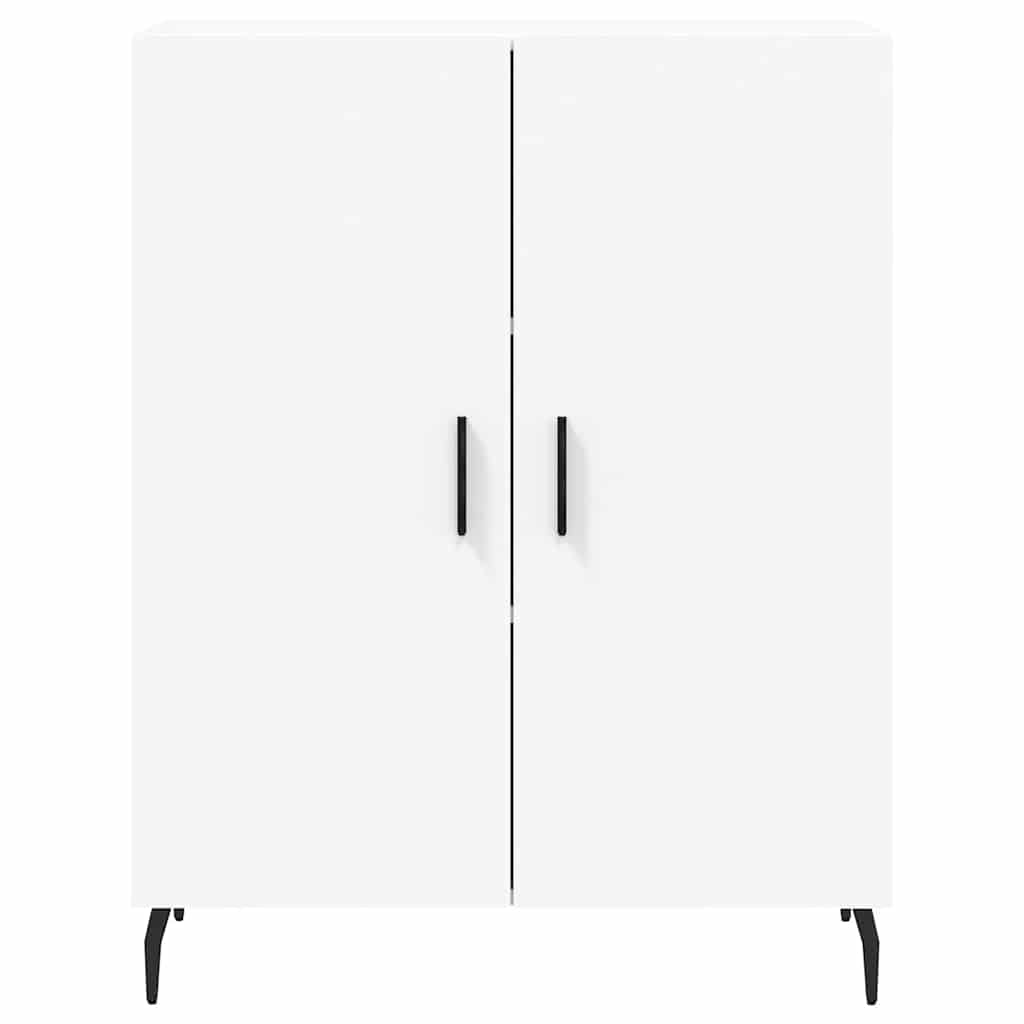 Highboard White 69.5x34x180 cm Engineered Wood