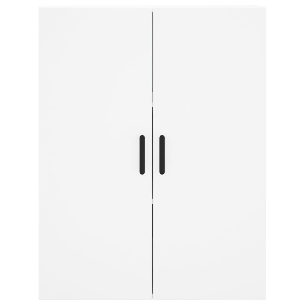 Highboard White 69.5x34x180 cm Engineered Wood