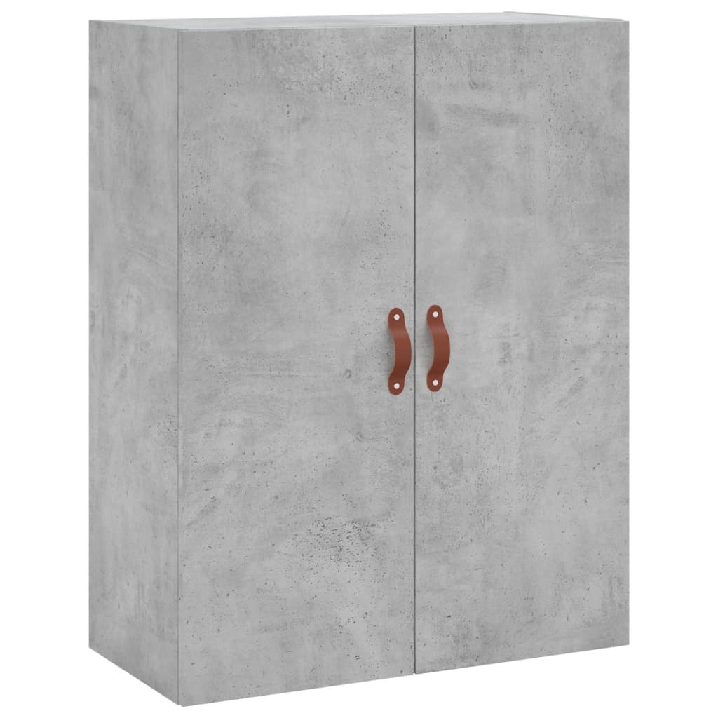 Highboard Concrete Grey 69,5x34x180 cm Engineered Wood