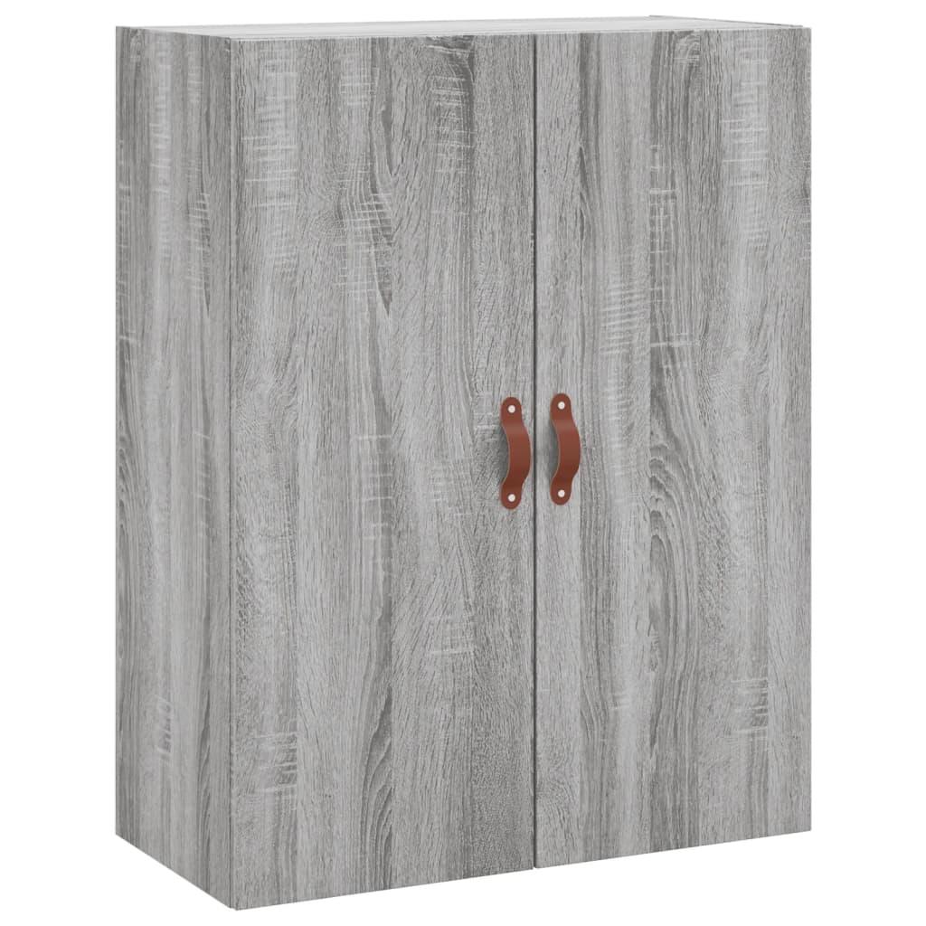 Highboard Grey Sonoma 69,5x34x180 cm Engineered Wood
