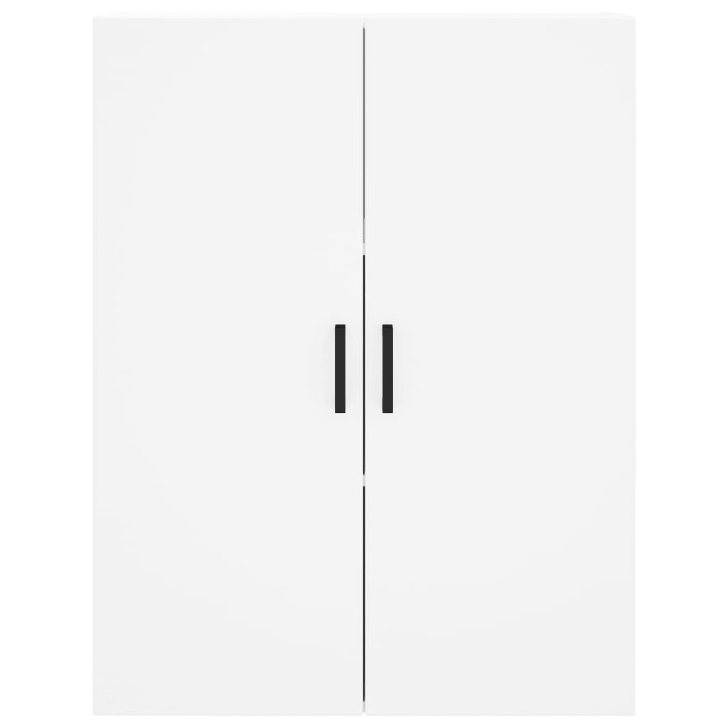 Highboard White 69,5x34x180 cm Engineered Wood