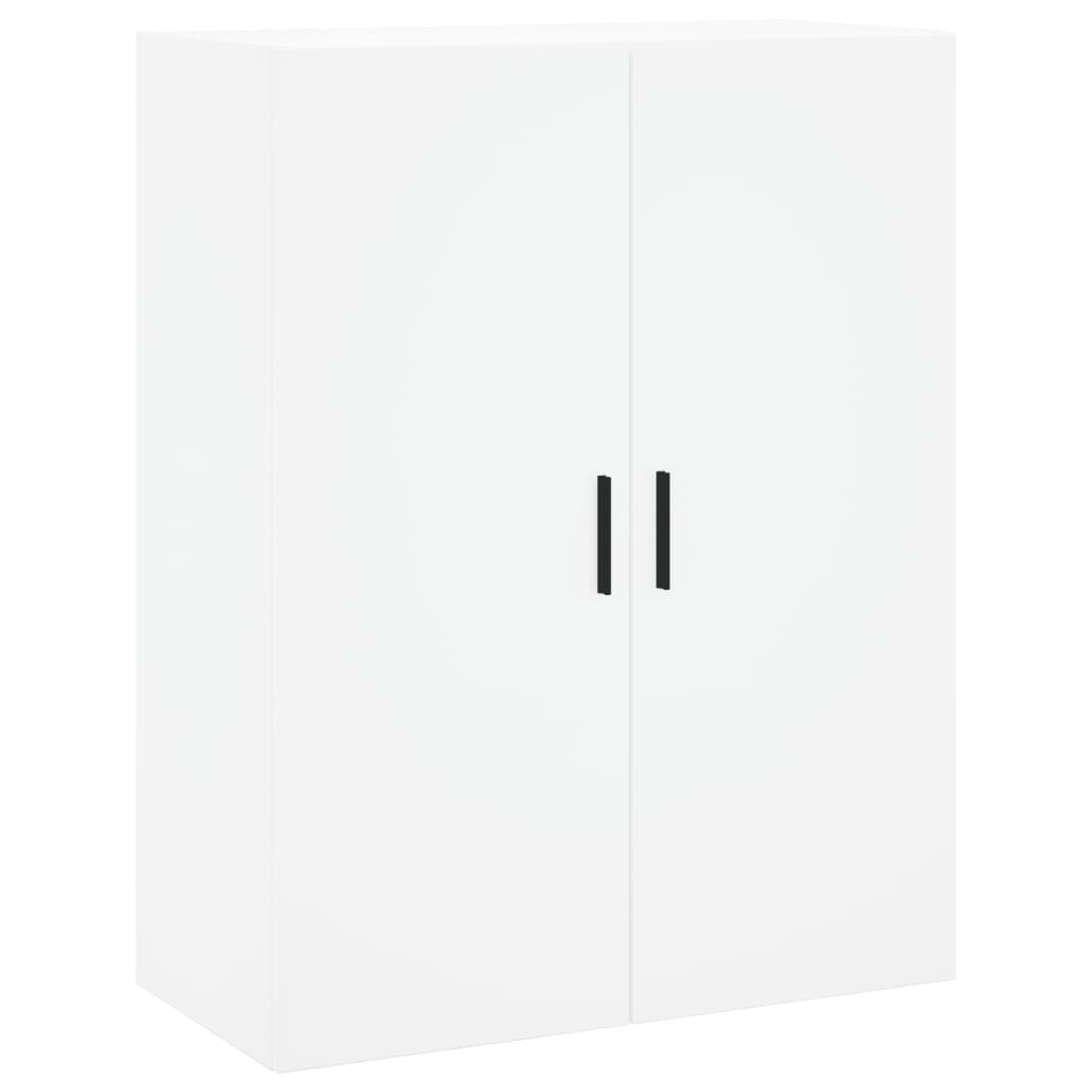 Highboard White 69,5x34x180 cm Engineered Wood