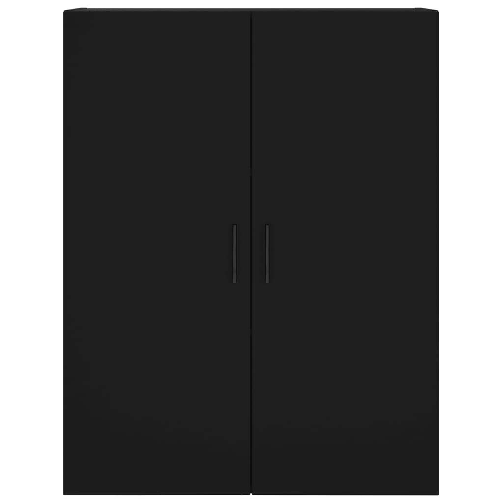 vidaXL Highboard Black 69.5x34x180 cm Engineered Wood