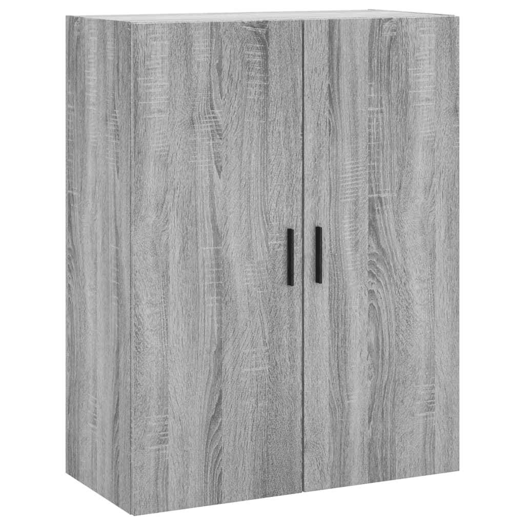 Highboard Grey Sonoma 69,5x34x180 cm Engineered Wood