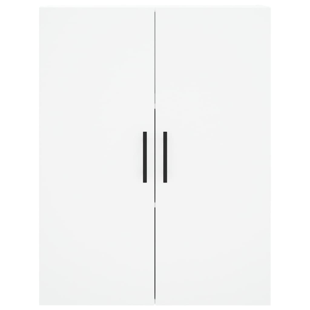 Highboard White 69,5x34x180 cm Engineered Wood