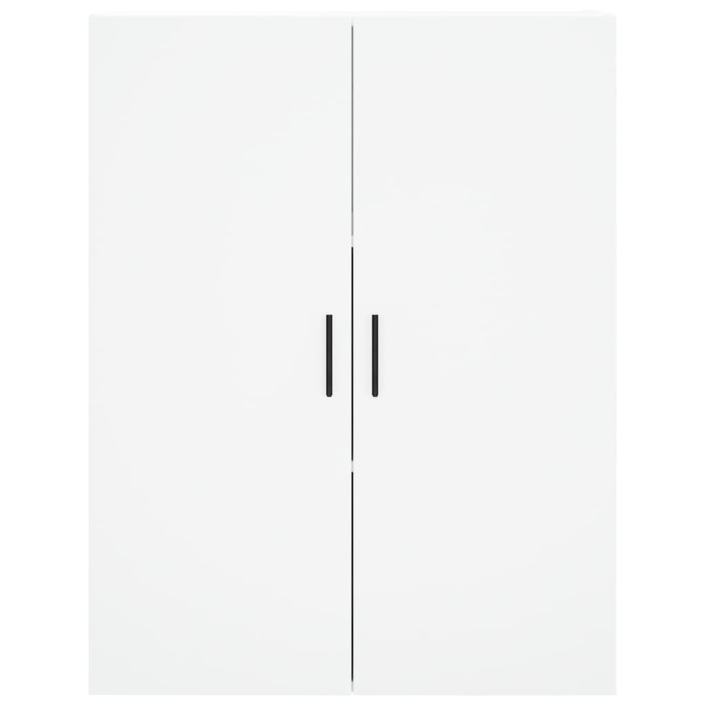 Highboard White 69,5x34x180 cm Engineered Wood