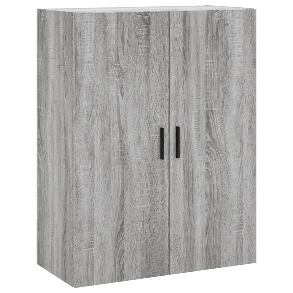 Highboard Grey Sonoma 69,5x34x180 cm Engineered Wood