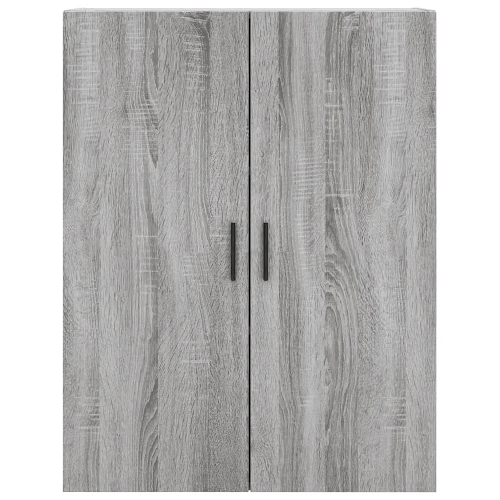 Highboard Grey Sonoma 69,5x34x180 cm Engineered Wood