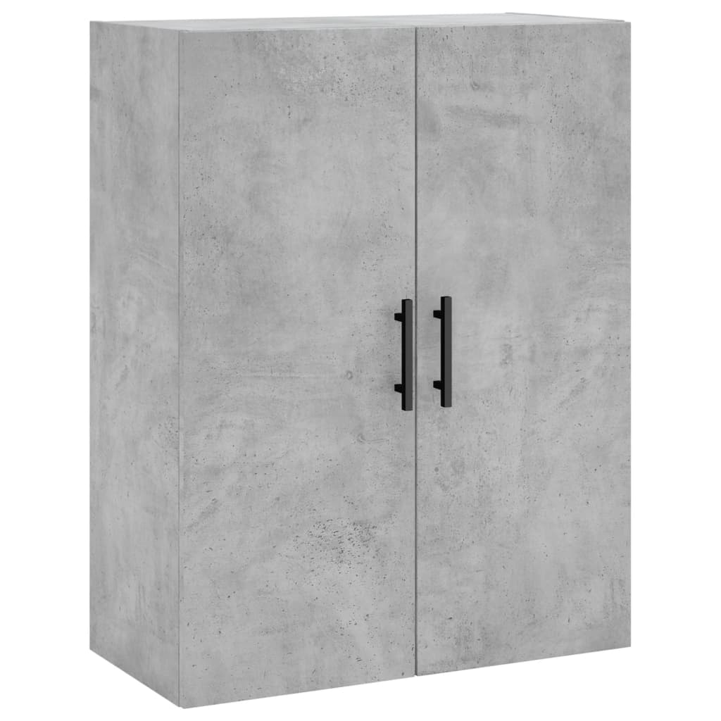 Highboard Concrete Grey 69,5x34x180 cm Engineered Wood