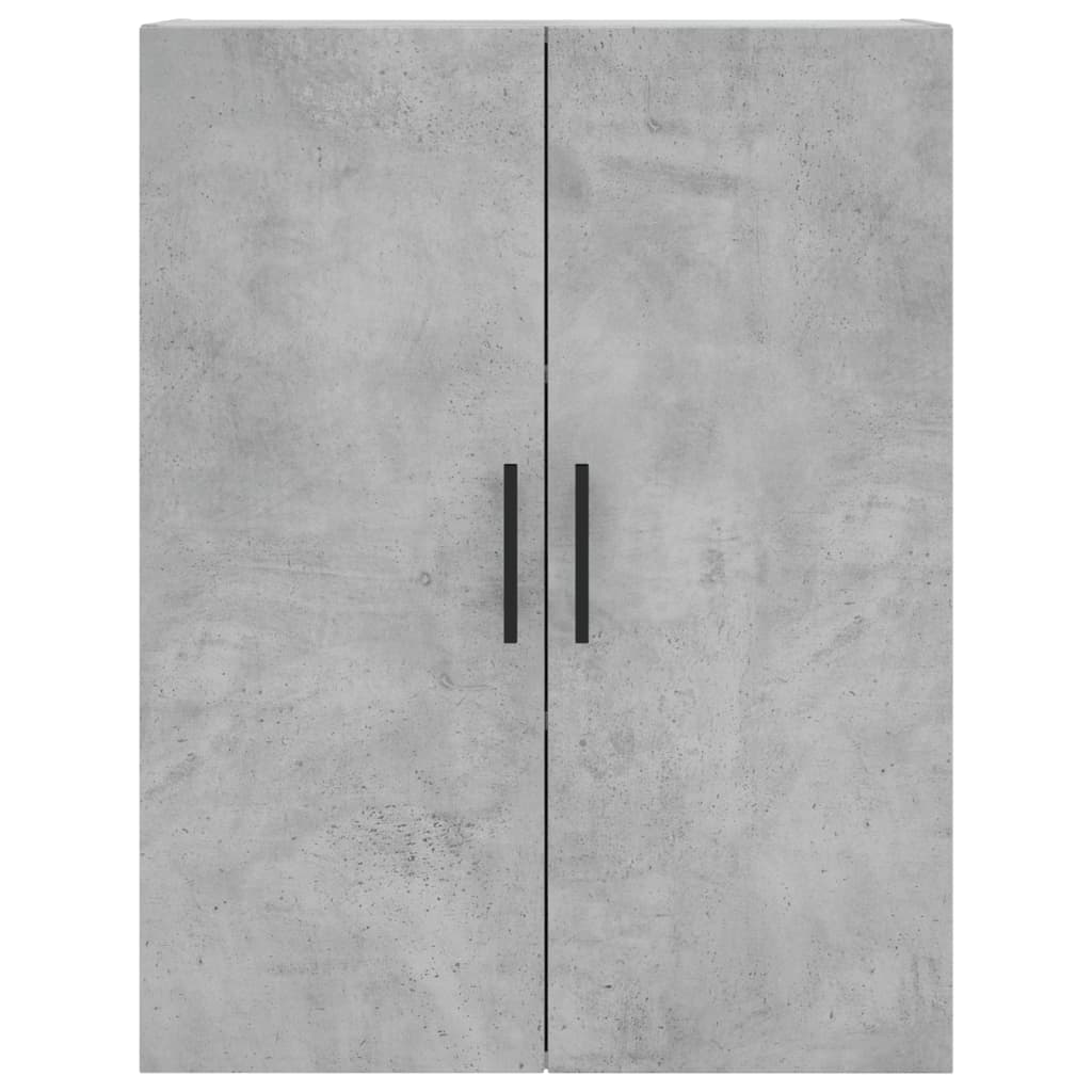 Highboard Concrete Grey 69,5x34x180 cm Engineered Wood