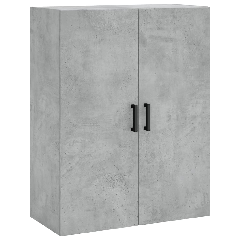 Highboard Concrete Grey 69,5x34x180 cm Engineered Wood