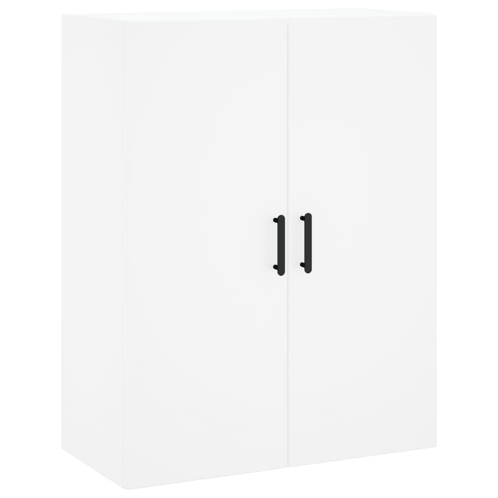 Highboard White 69,5x34x180 cm Engineered Wood