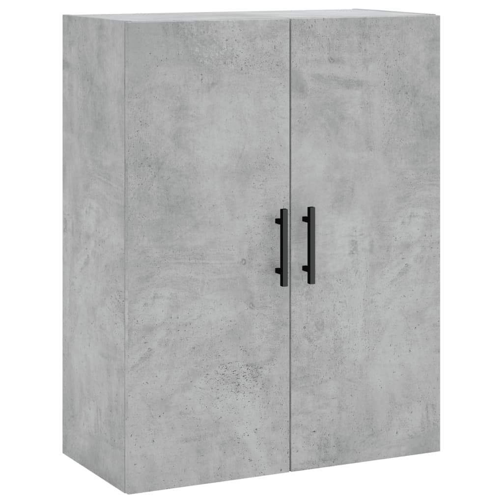 Highboard Concrete Grey 69,5x34x180 cm Engineered Wood