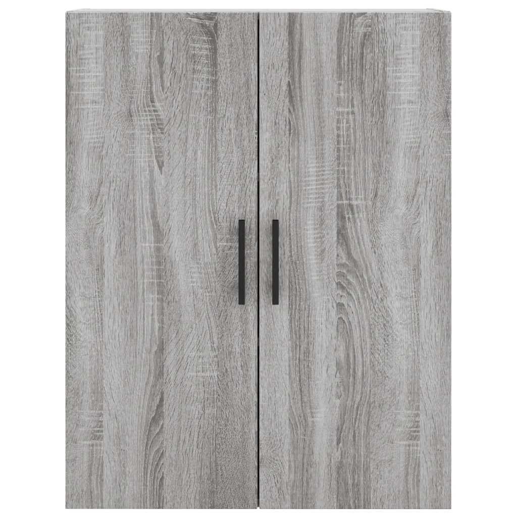 vidaXL Highboard Grey Sonoma 69.5x34x180 cm Engineered Wood