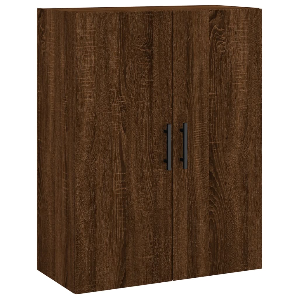 vidaXL Highboard Brown Oak 69.5x34x180 cm Engineered Wood