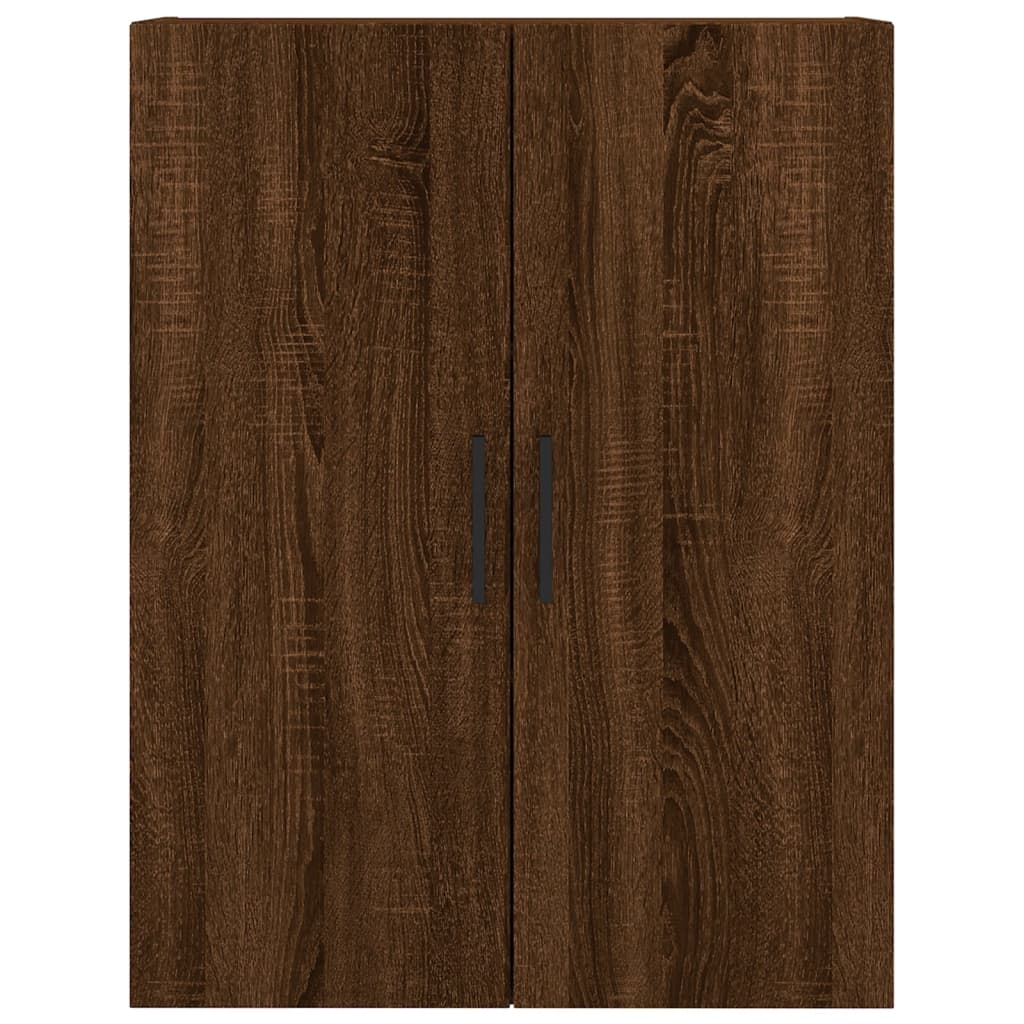 vidaXL Highboard Brown Oak 69.5x34x180 cm Engineered Wood