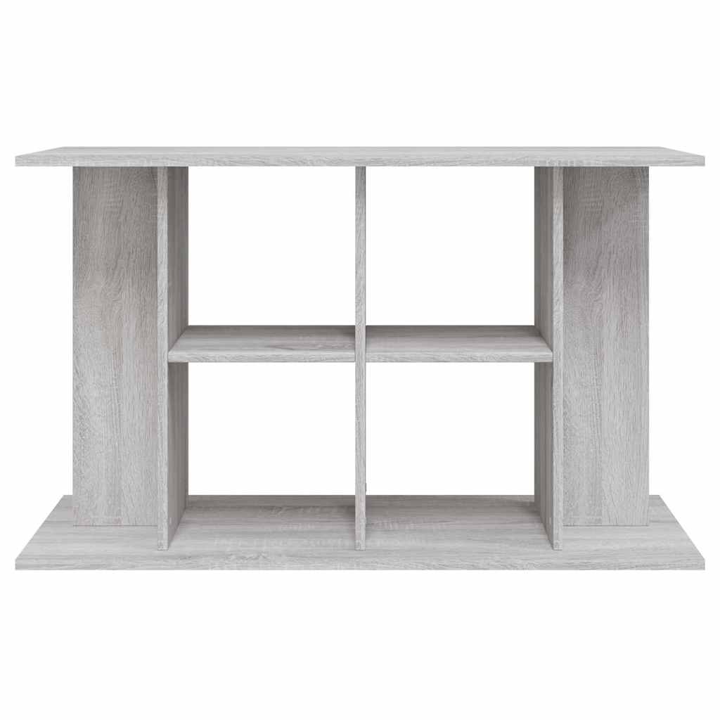Aquarium Stand Grey Sonoma 100x40x60 cm Engineered Wood