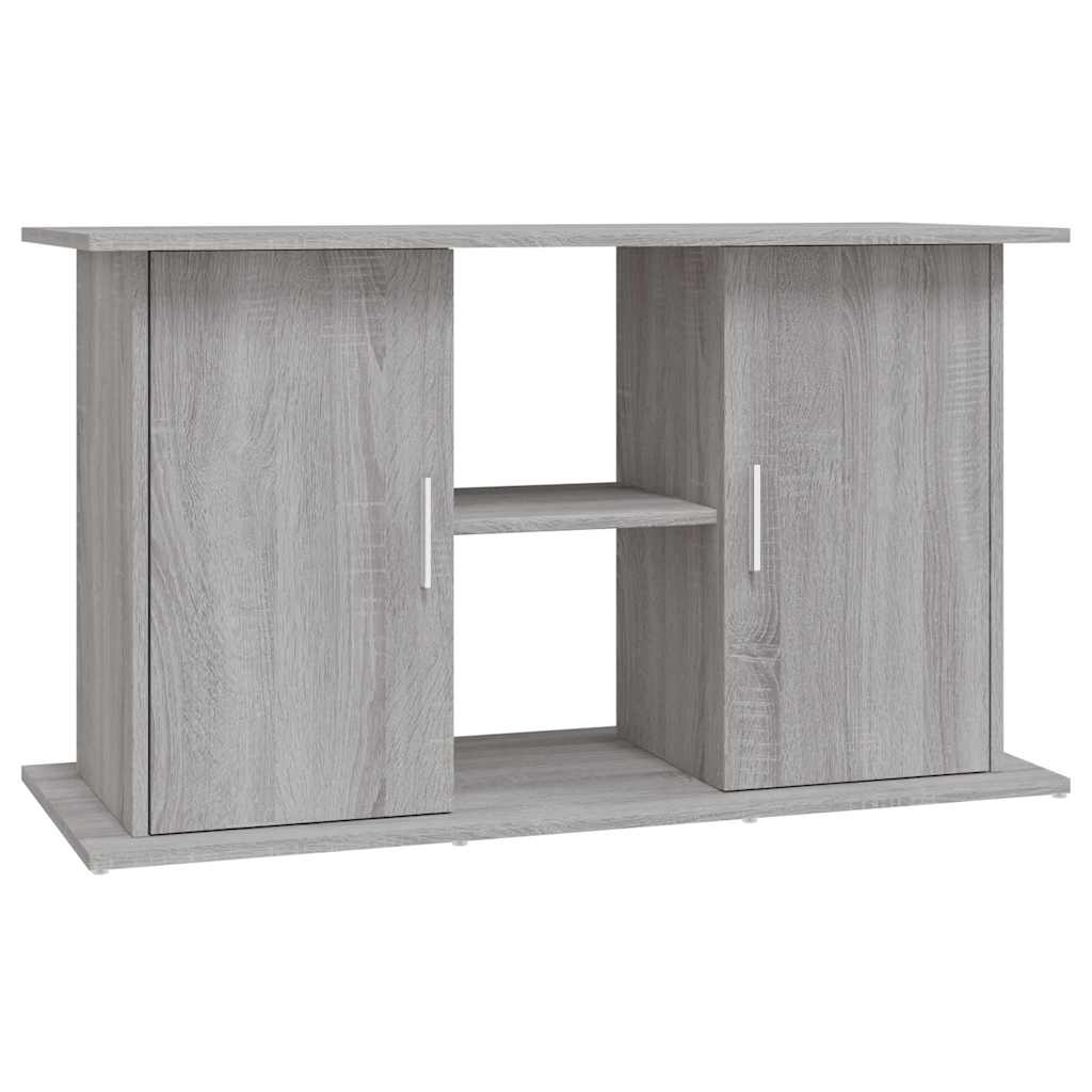 Aquarium Stand Grey Sonoma 101x41x58 cm Engineered Wood